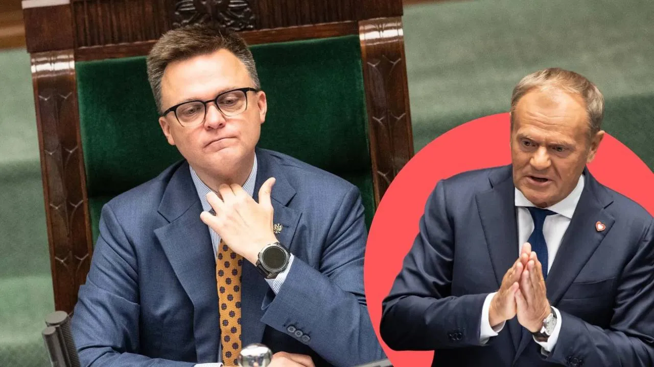 Fotel marszałka za wicepremiera z Polski 2050? Mentzen zaatakował Hołownię: Zachowuje się jak nosacz z memów
