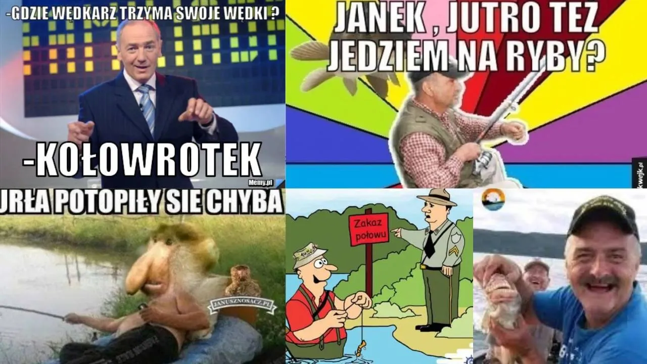 Są tu jacyś fanatycy wędkarstwa? Przygotowaliśmy MEMY o wędkarzach