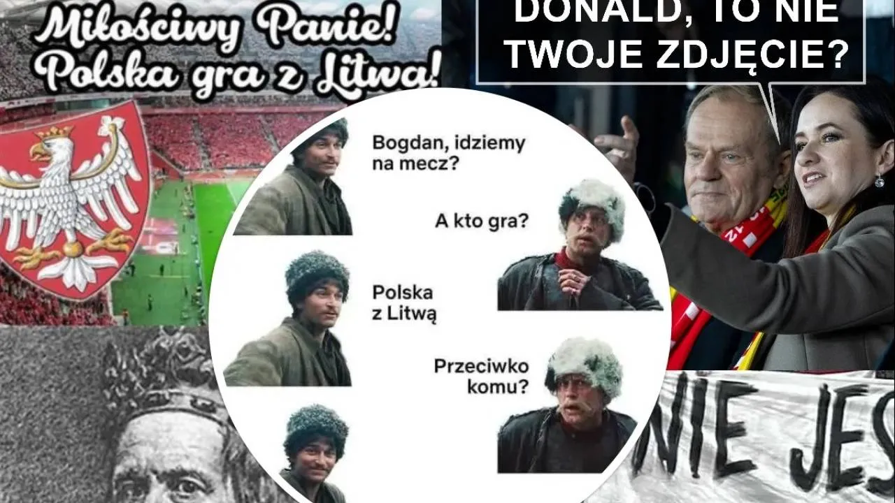 Gorąco na boisku i na trybunach! ZOBACZ MEMY o meczu Litwa-Polska