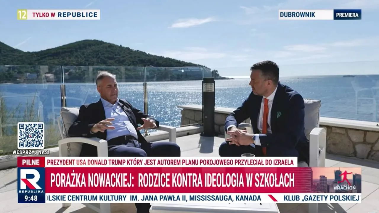 Stephen Nikola Bartulica w TV Republika Stephen Nikola Bartulica w TV Republika