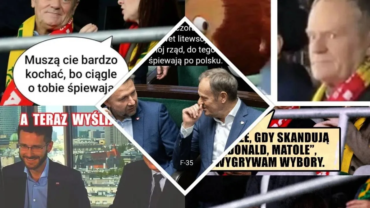 Donald Tusk na meczu. To musiało się tak skończyć. ZOBACZ MEMY