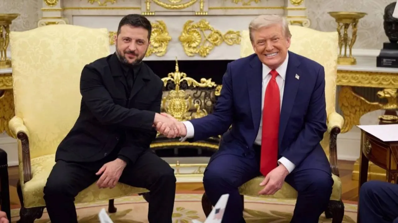 Donald Trump powitał Zełenskiego w Białym Domu: "Tyle ludzi umarło w tej wojnie i my to zakończymy"