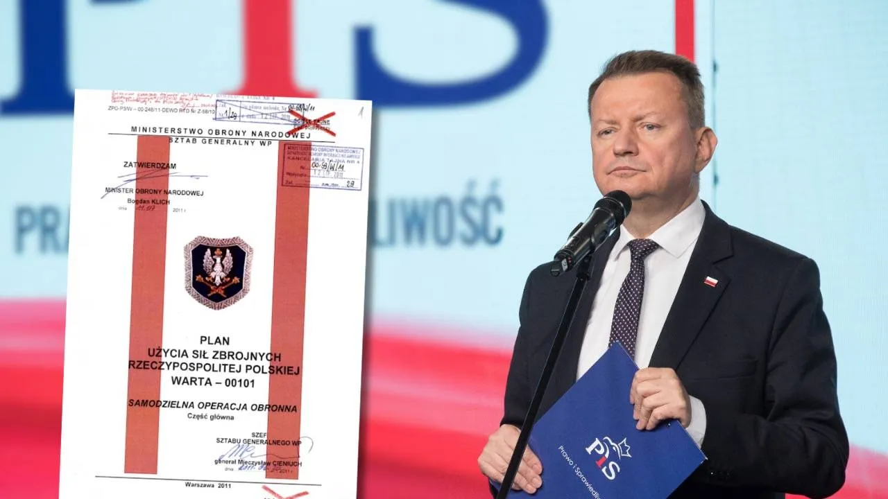 Błaszczak bez poświadczenia dostępu do informacji niejawnych. "To zemsta"