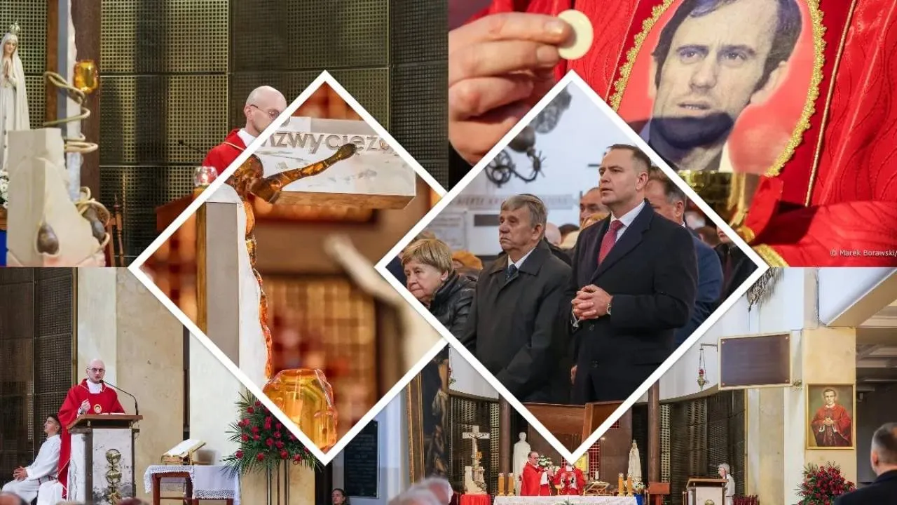Prezydent Nawrocki upamiętnił ks. Jerzego Popiełuszkę. Wzruszająca chwila. ZOBACZ ZDJĘCIA