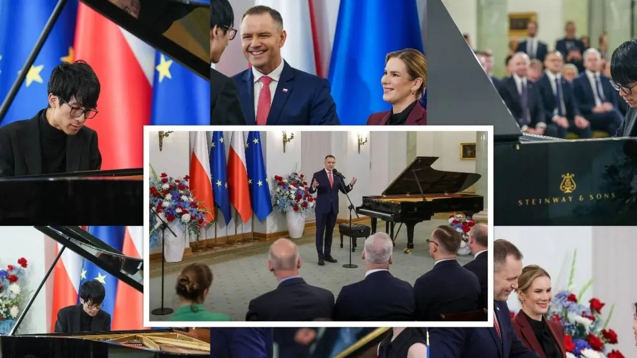 Para prezydencka gościła wybitnych pianistów