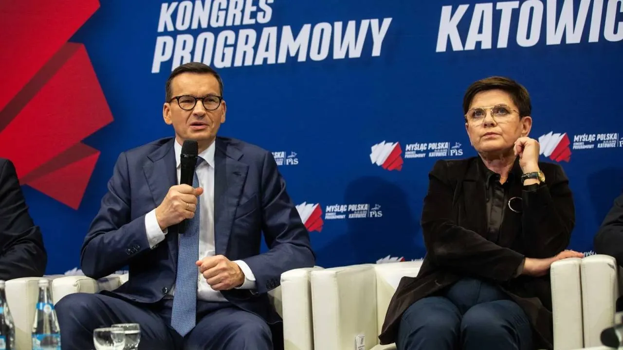 Mateusz Morawiecki na kongresie PiS: Wisi nad nami miecz Damoklesa, grozi nam jako Polsce bankructwo