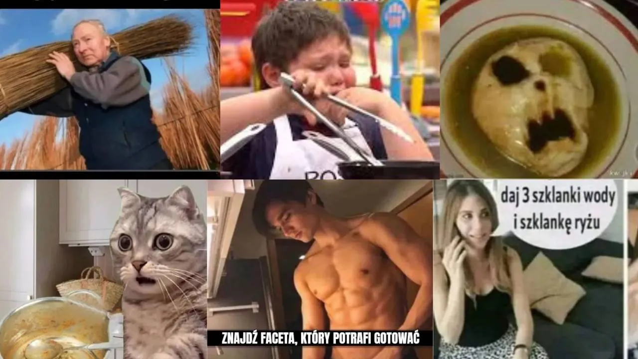Przypalisz wodę na herbatę? Zobacz MEMY o gotowaniu