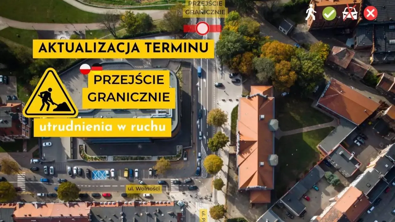 Zgorzelec: Most graniczny zamknięty