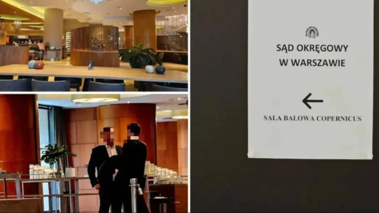Mają rozmach! Zgromadzenie Ogólne sędziów z Warszawy odbyło się... w sali balowej 5-gwiazdkowego hotelu