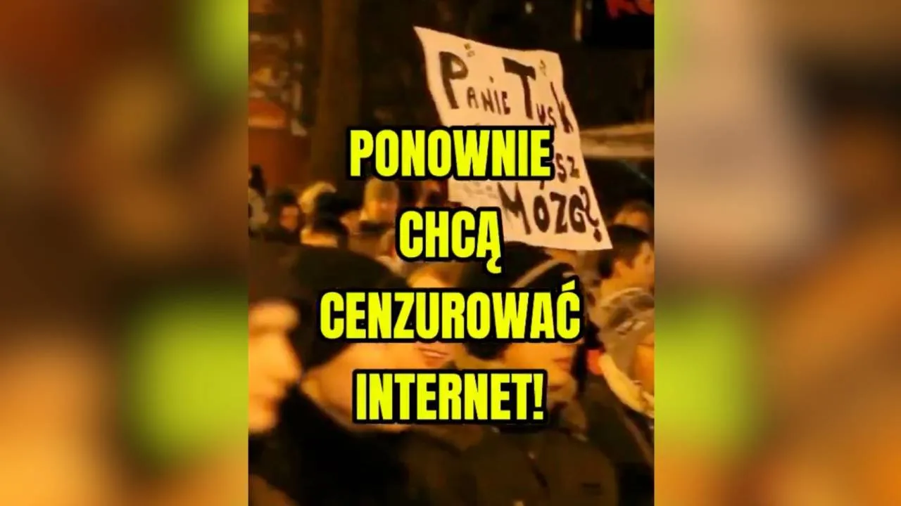 Ponowne próby cenzury w Internecie? Były premier przypomina protesty z 2012 roku [WIDEO]