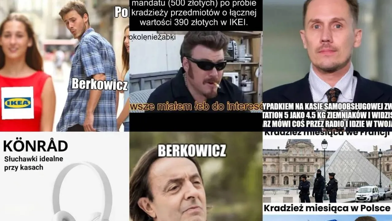 Berkowicz w Ikei. ZOBACZ MEMY o "zakupach" posła Konfederacji