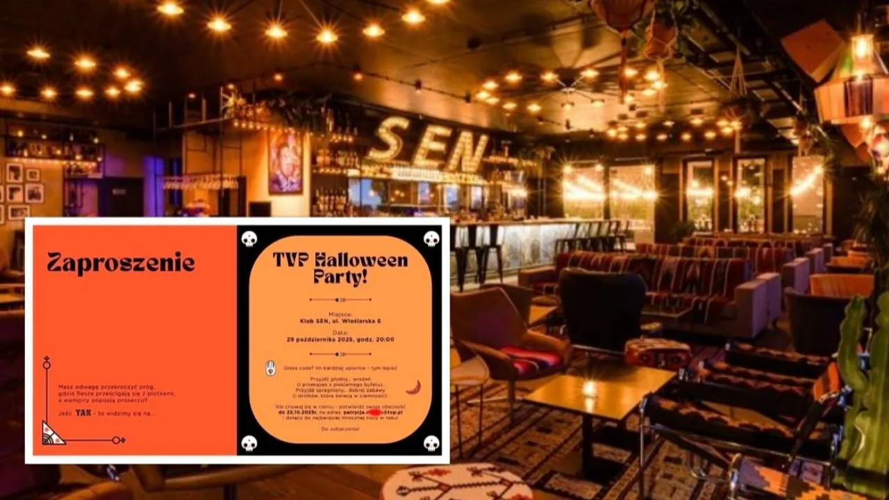 Drink w tym klubie kosztuje więcej niż obiad w restauracji, ale... To tu TVP w likwidacji świętuje Halloween