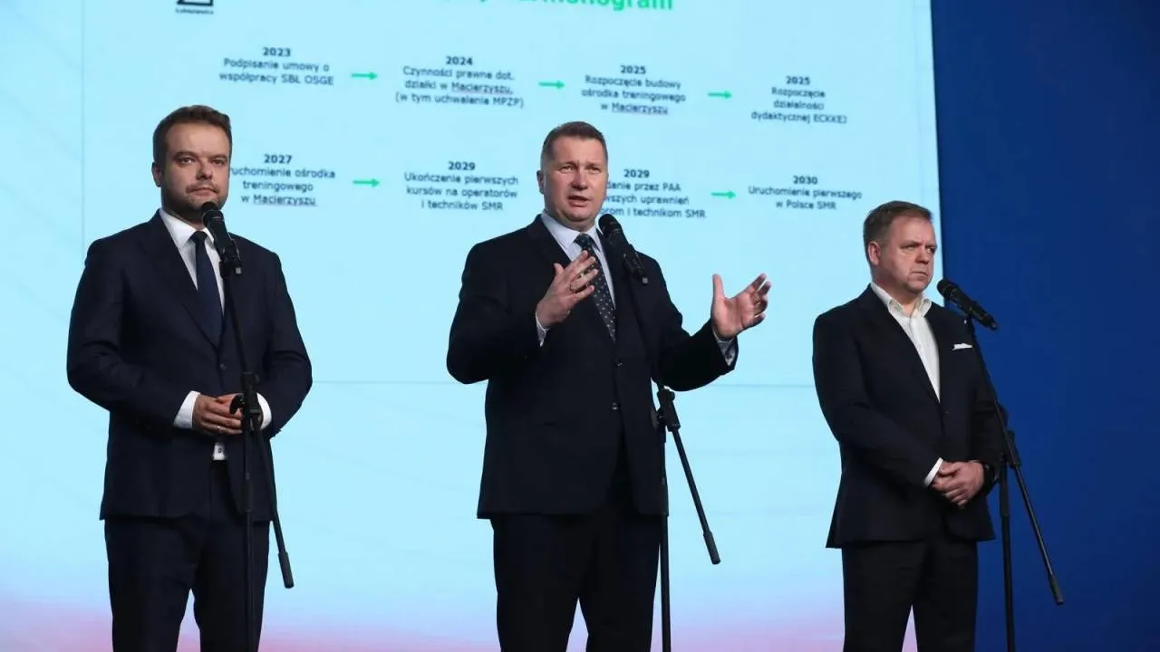 Konferencja prasowa PiS ws. wyprzedaży kolejnych kluczowych działek pod inwestycje