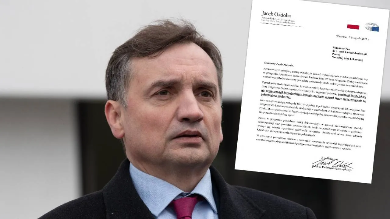 Ogromne kontrowersje wokół opinii na temat zdrowia Ziobro. "To wygląda na ustawkę" [ZOBACZ]