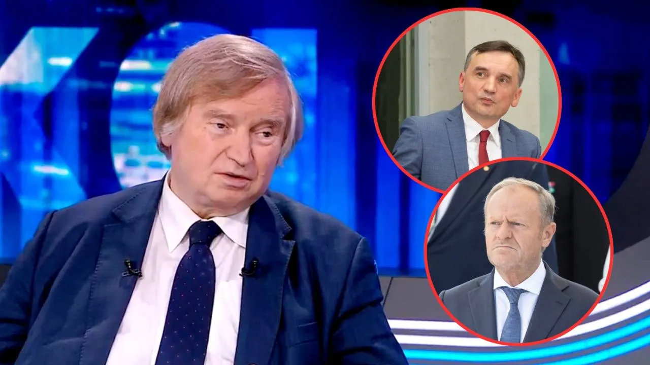 Prof. Piotrowski uważa, że sprawa Ziobro jest rozstrzygnięta. Wskazał palcem na... Tuska