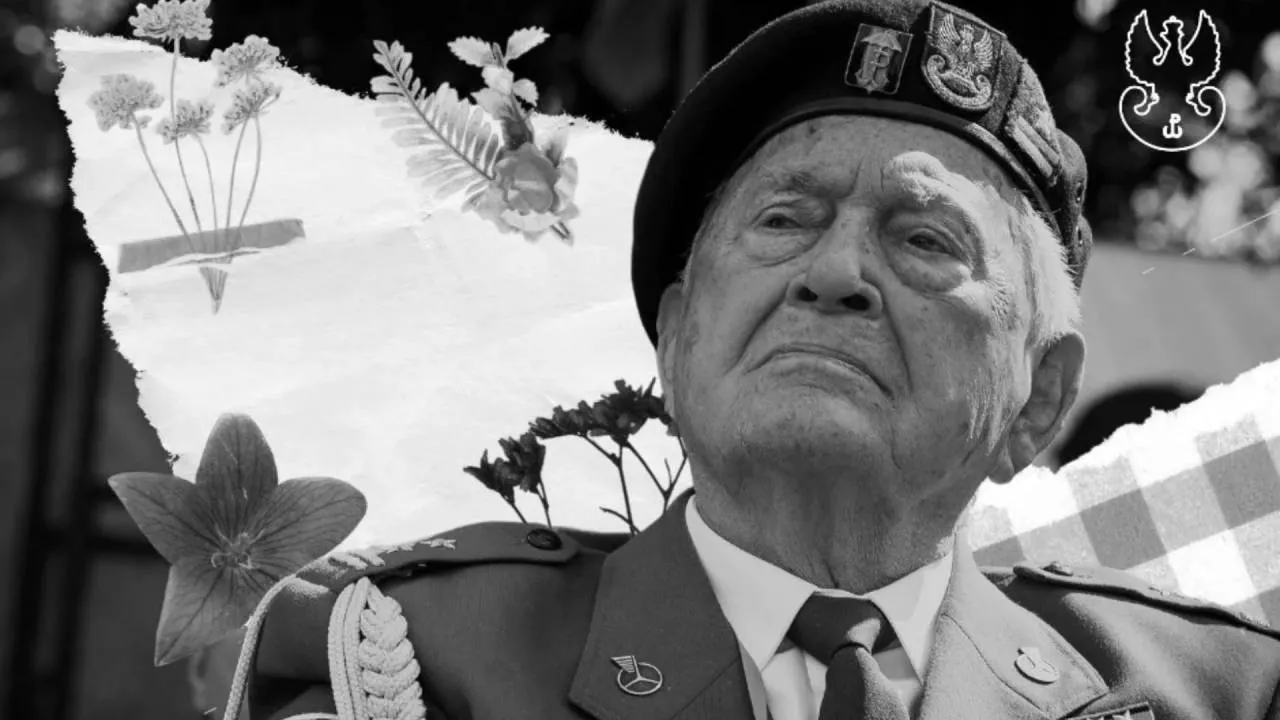 Odszedł ostatni żołnierz "Parasola". Ppłk Zbigniew Rylski miał 102 lata