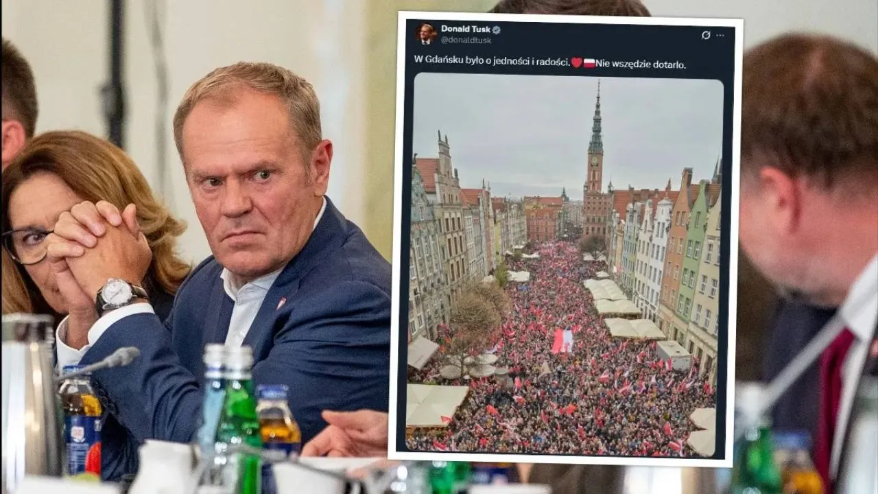 Tusk zamieścił dzisiaj wpis z Gdańska. Komentarze jednoznaczne: "Ten człowiek jest żenujący"