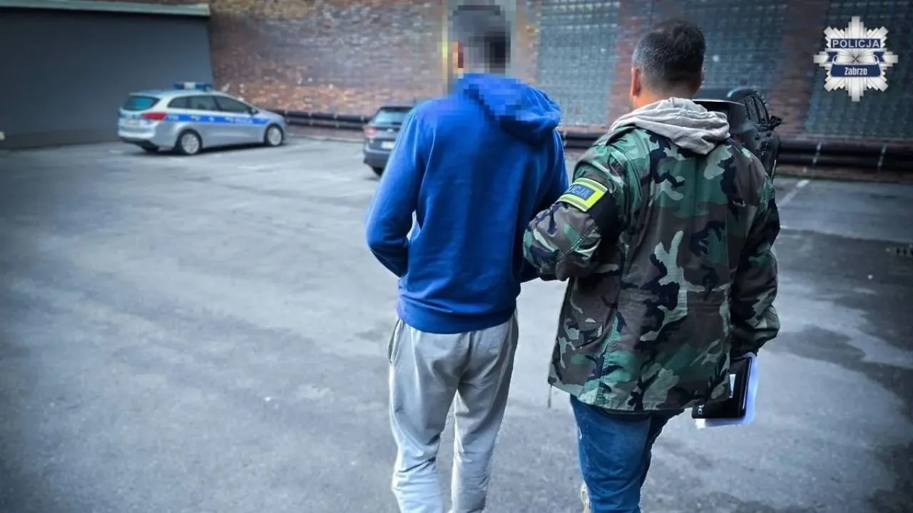 Podczas zatrzymania potrącił policjanta