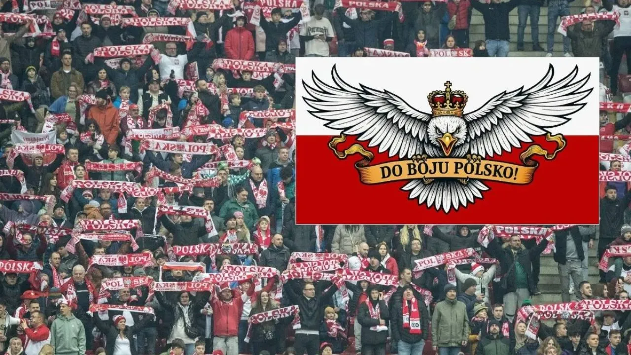 Tak wygląda zakazana oprawa. Chaos przed meczem na PGE Narodowym. Kibice stali w długich kolejkach