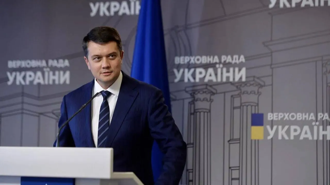 Były przewodniczący parlamentu Ukrainy o skandalu korupcyjnym