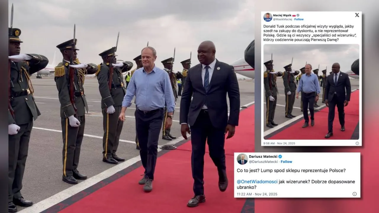 Na szczyt Unia Europejska-Unia Afrykańska zawitał w samej koszuli. Dlaczego Tusk się tak ubrał?! "Wstyd!"