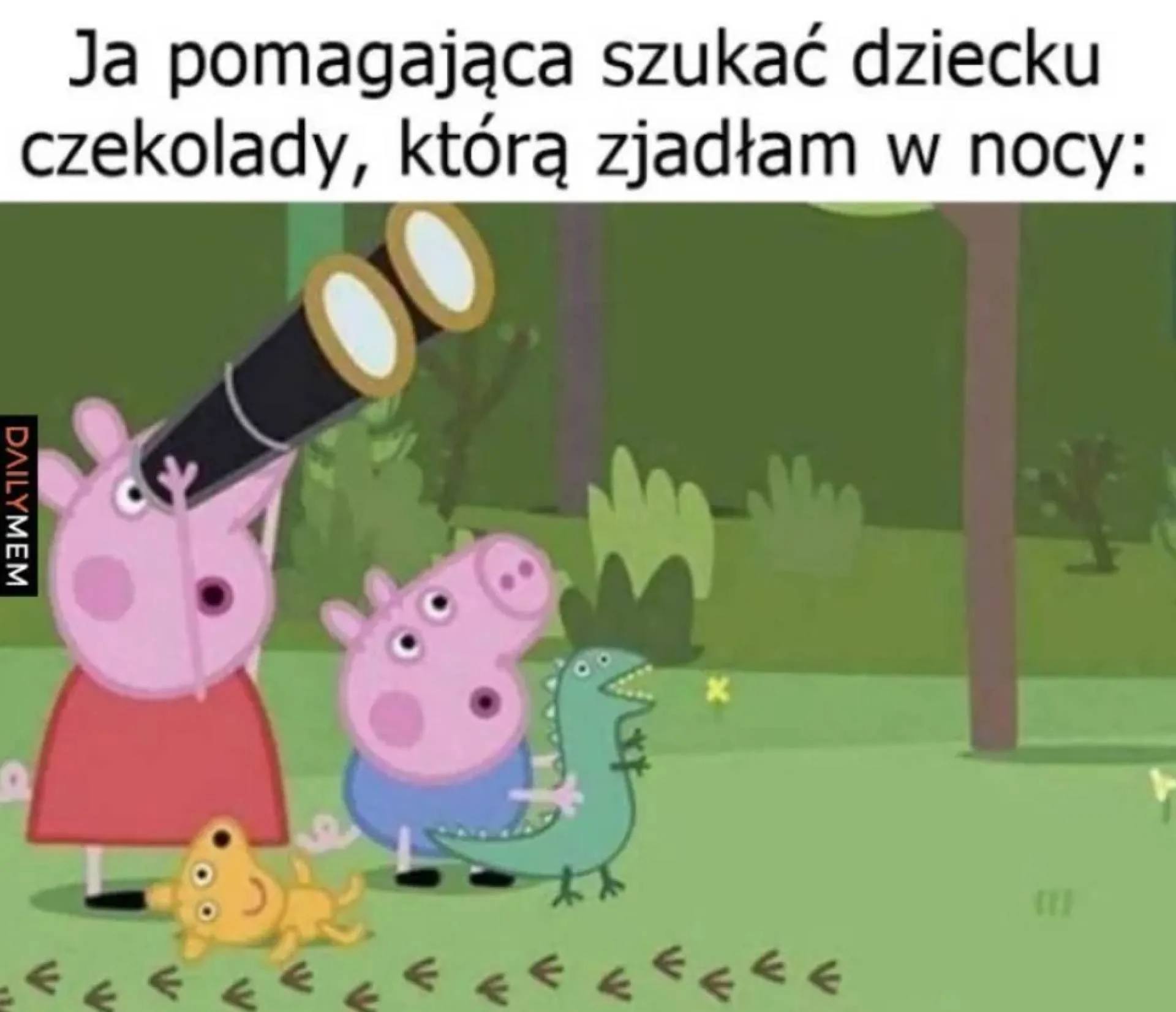 Czekolada zjedzona