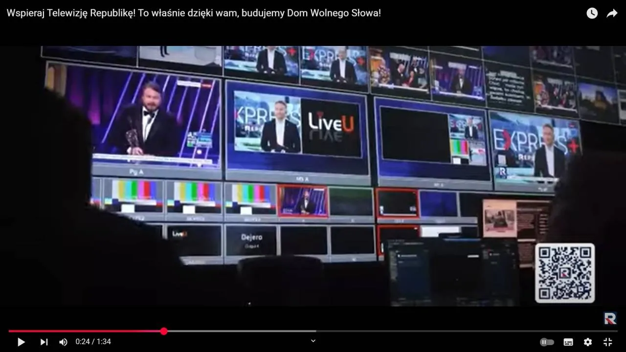 Ponad 1,5 mln subskrybentów na YouTube. Telewizja Republika zostawia w tyle konkurencję