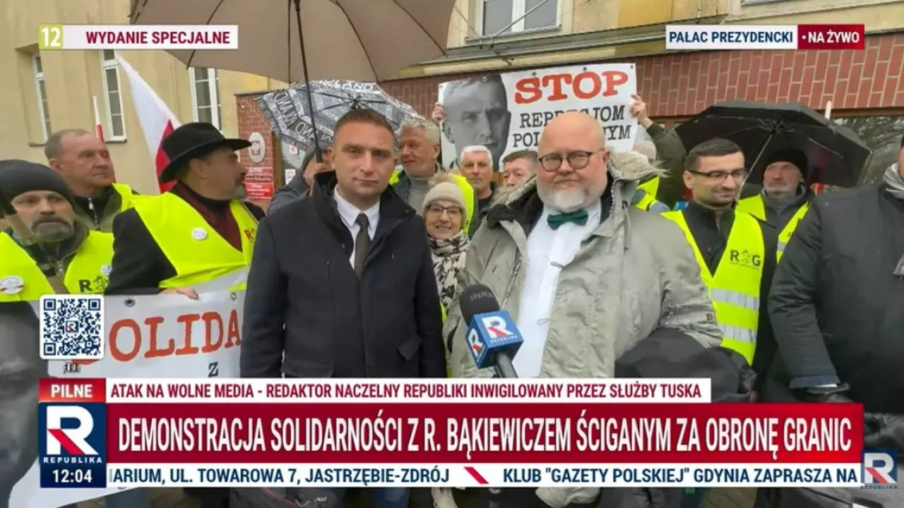 Bąkiewicz stawił się na rozprawę. "Mamy duże wątpliwości co do obiektywizmu sędziego"