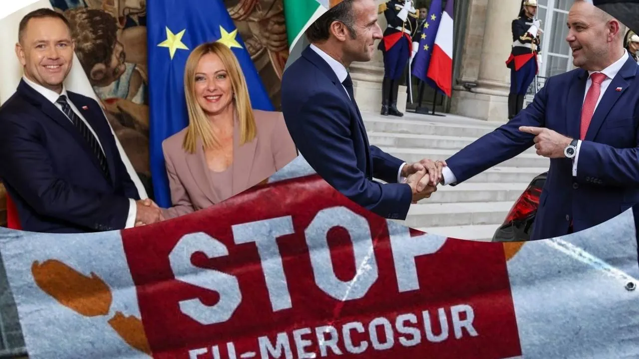 Inni walczą i odłożyli głosowanie w sprawie Mercosuru. A Tusk? Już całkiem poddał sprawę