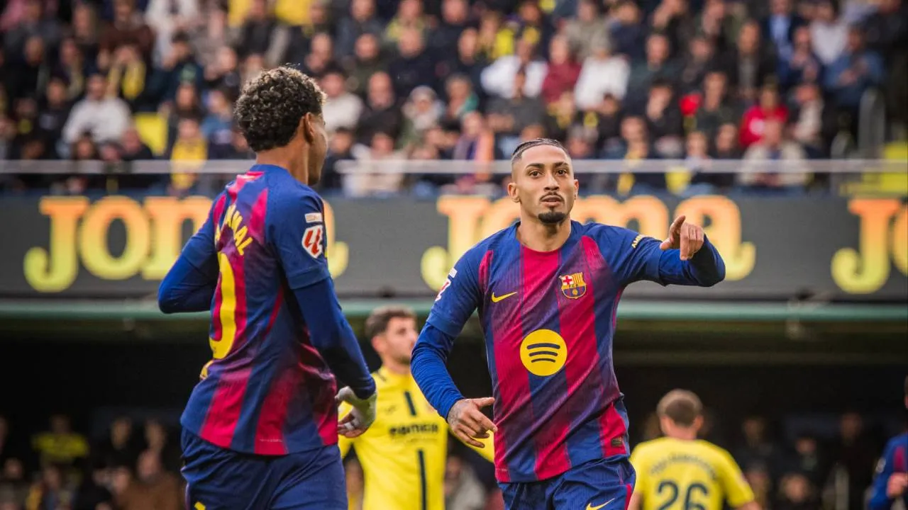 FC Barcelona zwycięsko kończy rok. Lamine Yamal i Rapinha bohaterami meczu [WIDEO]