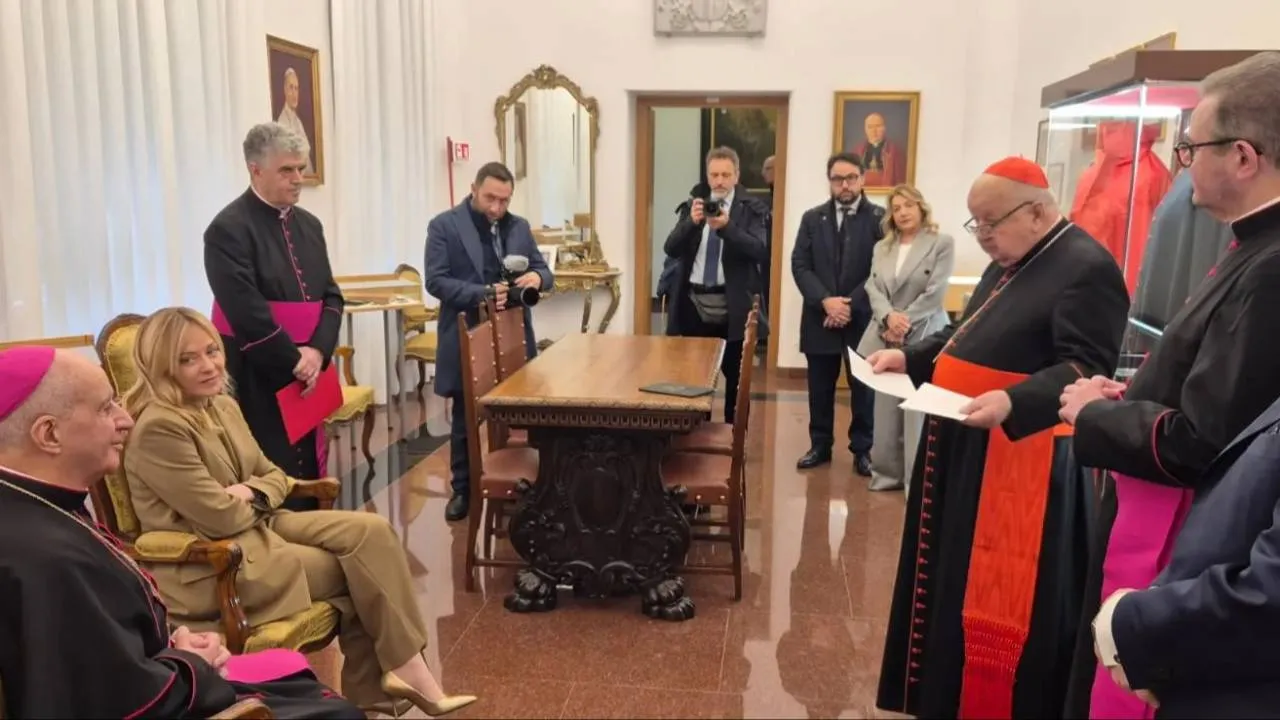 Giorgia Meloni zainaugurowała Muzeum św. Jana Pawła II w Rzymie. "Powierzyłam mu moją drogę"