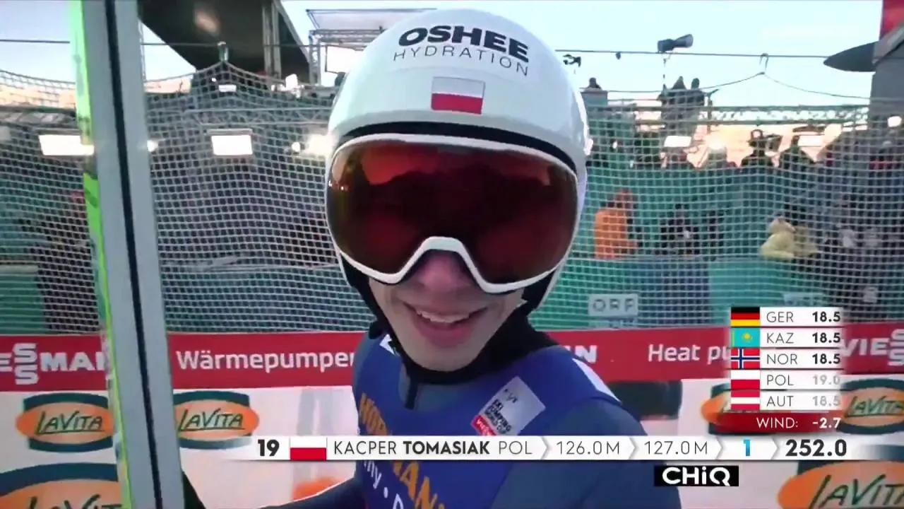 Sensacja w Turnieju Czterech Skoczni. Dominacja Prevca przerwana. Tomasiak pokazał moc