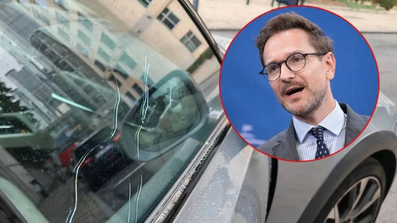 Uszkodzone auto i brak sprawcy. Europoseł zdradził, co usłyszał od policji w Brukseli. "Panie"