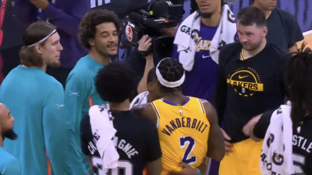 Jeremy Sochan w centrum uwagi w meczu z Lakers. Awantura po meczu [WIDEO]