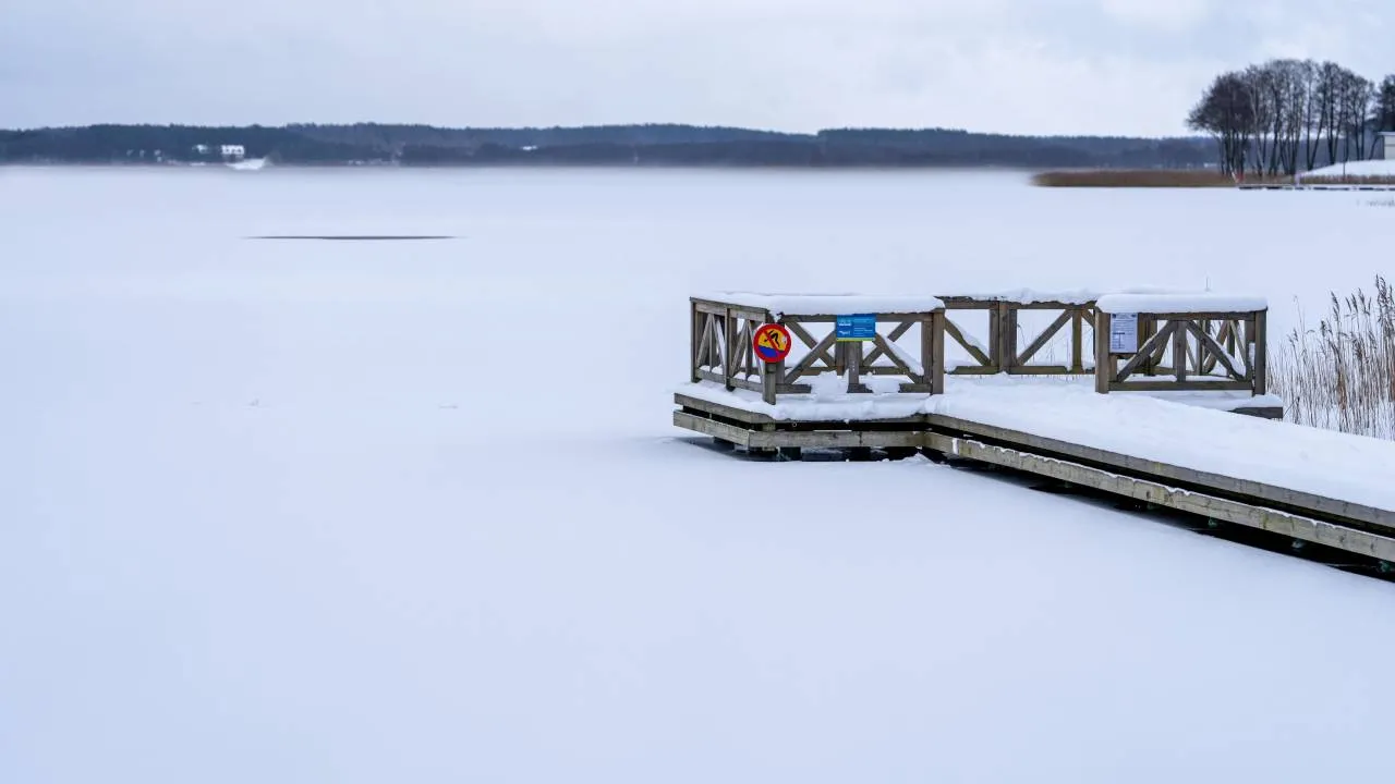 Mazury: Zamarzły największe jeziora