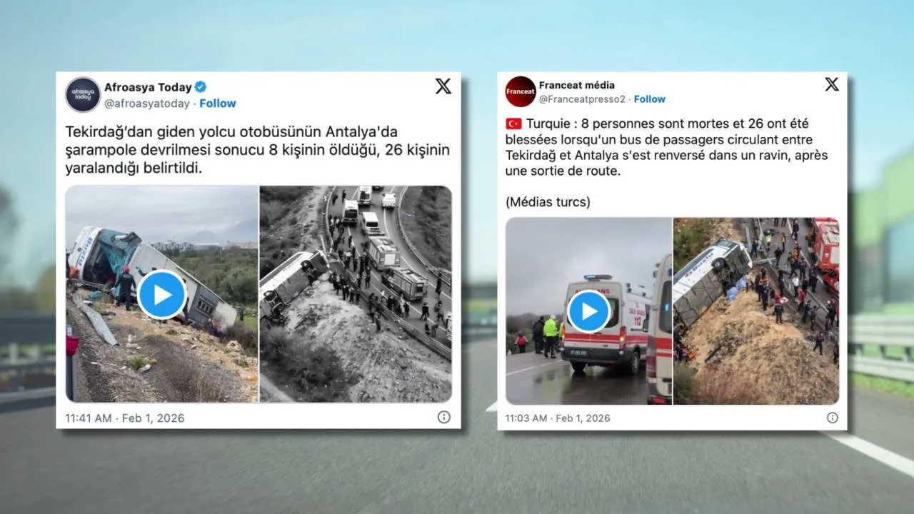 Tragiczny wypadek autokaru. Na miejscu zginęło osiem osób [WIDEO]