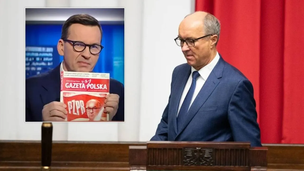 Morawiecki o publikacji "Gazety Polskiej" w sprawie Czarzastego. "Co robi ABW?"