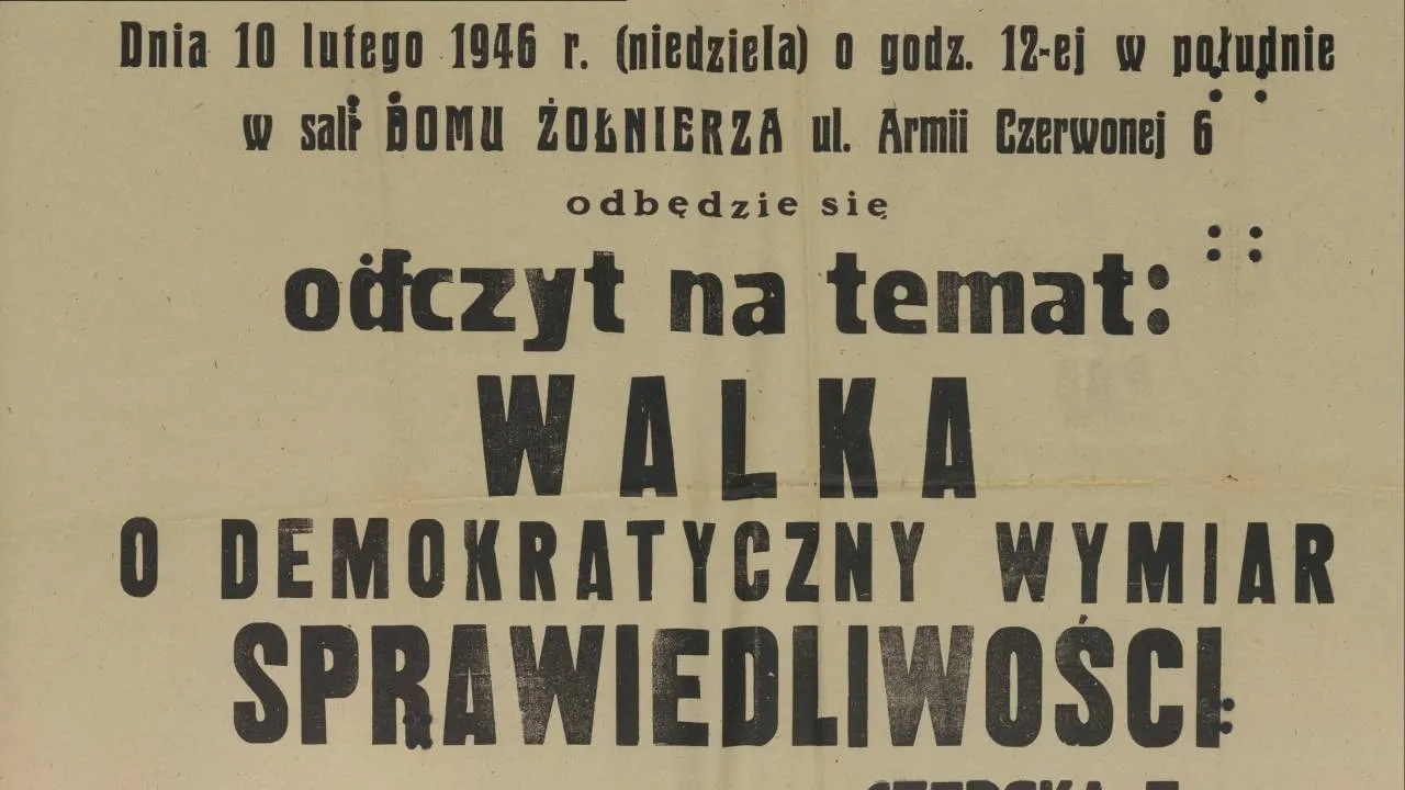 Stalinowscy „pionierzy” wymiaru sprawiedliwości