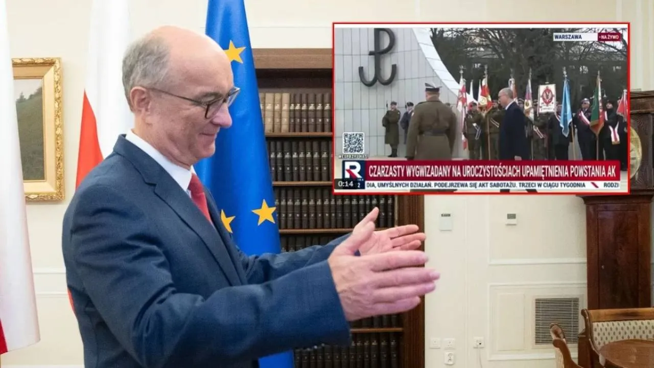 "Stary komuch", piewca Armii Czerwonej, który Żołnierzy Wyklętych nazywał mordercami. Czarzasty wybuczany