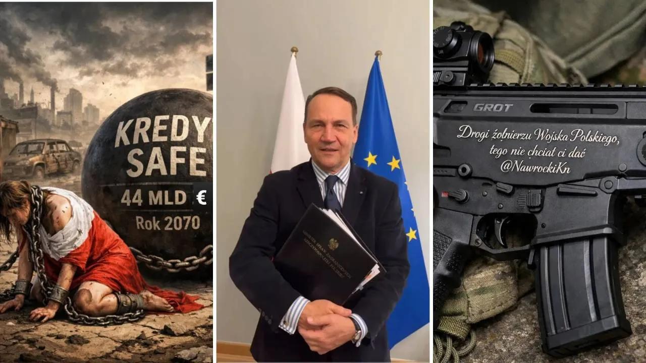 Radosław Sikorski naciska na przyjęcie SAFE kuriozalną zapowiedzią: "Umieścić plakietkę na każdym karabinie"