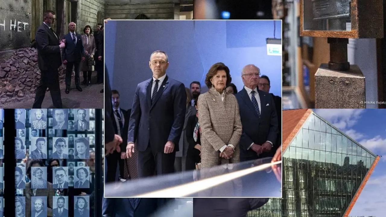 Prezydent Nawrocki i król Szwecji w Muzeum II Wojny Światowej. ZOBACZ ZDJĘCIA