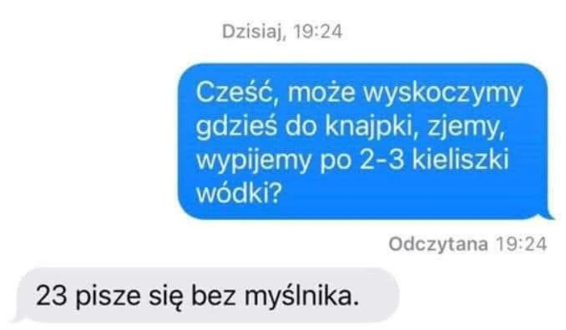 Bez myślnika