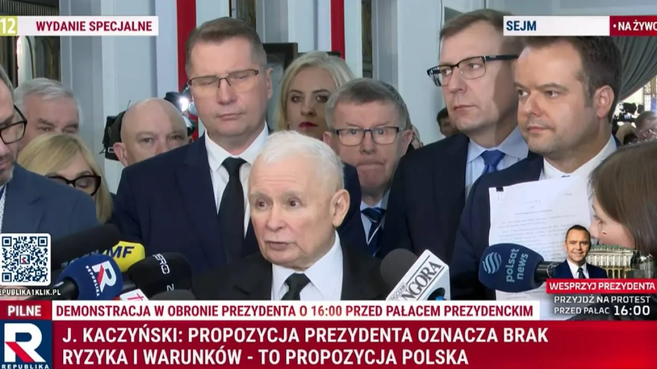 Kaczyński: już Hitler i Stalin chcieli, by Polska była doprowadzana do poziomu lumpenproletariatu