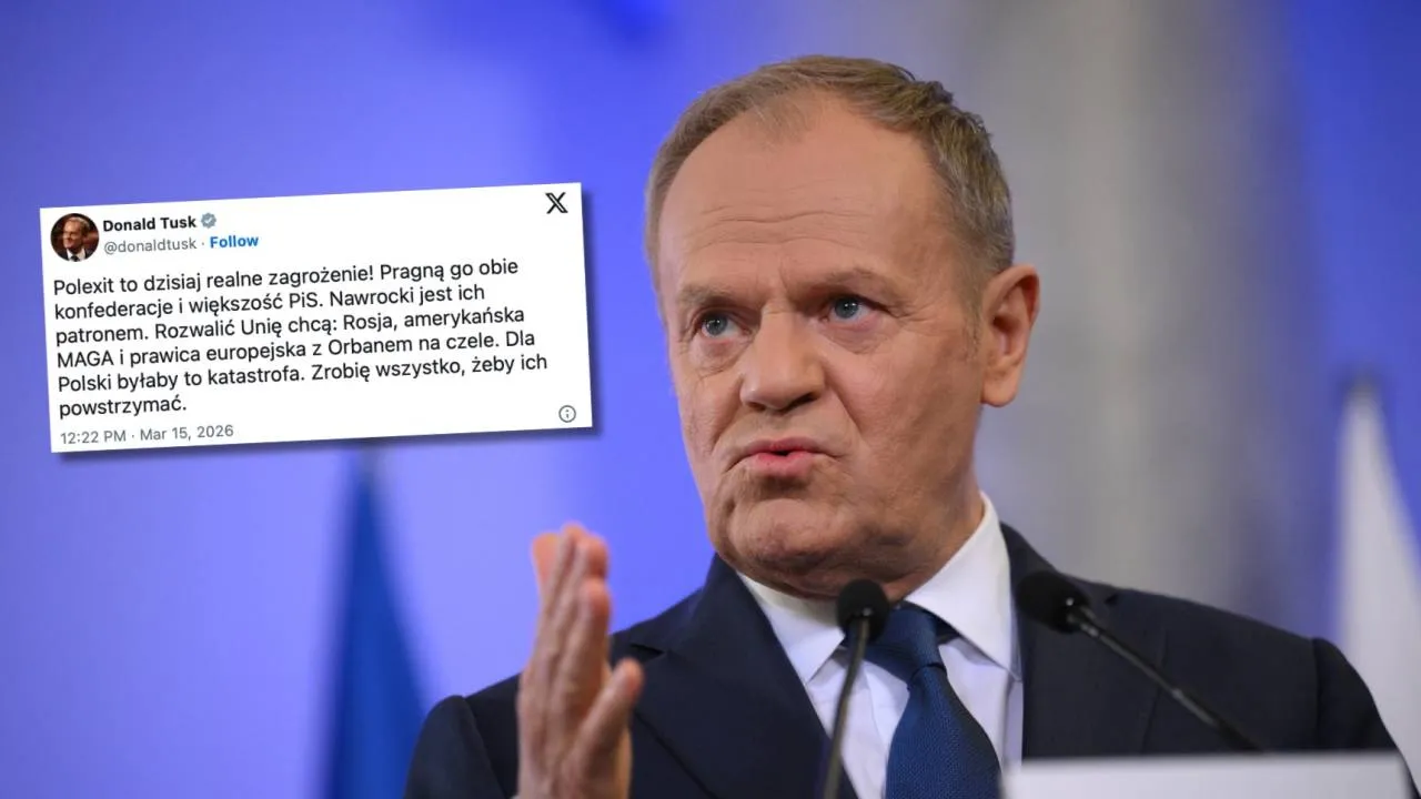 Histeria Tuska nabiera rozpędu. Pisze o "polexicie" i zestawia Rosję z konserwatystami z USA [ZOBACZ]