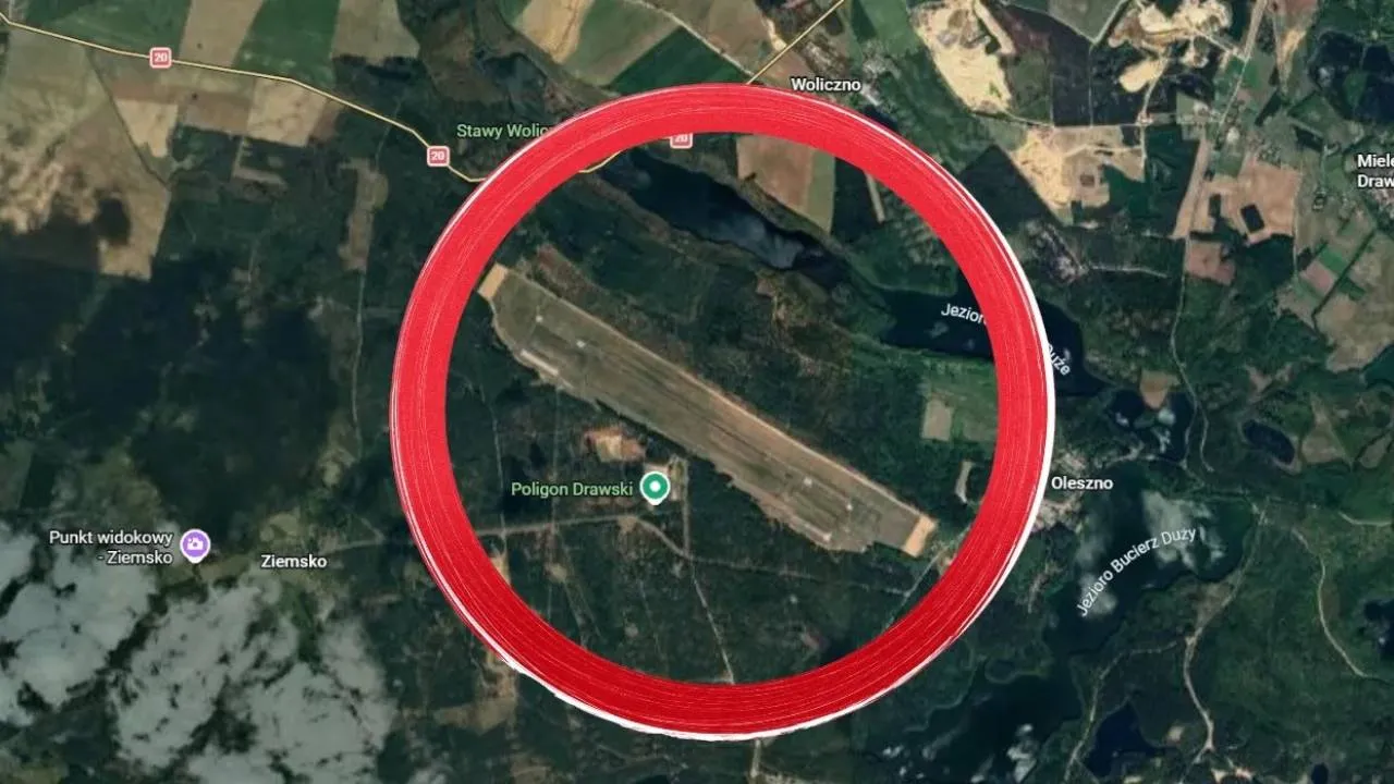 Ma ponad 36 tysięcy hektarów. W Polsce znajduje się wojskowy kolos, który zna całe NATO