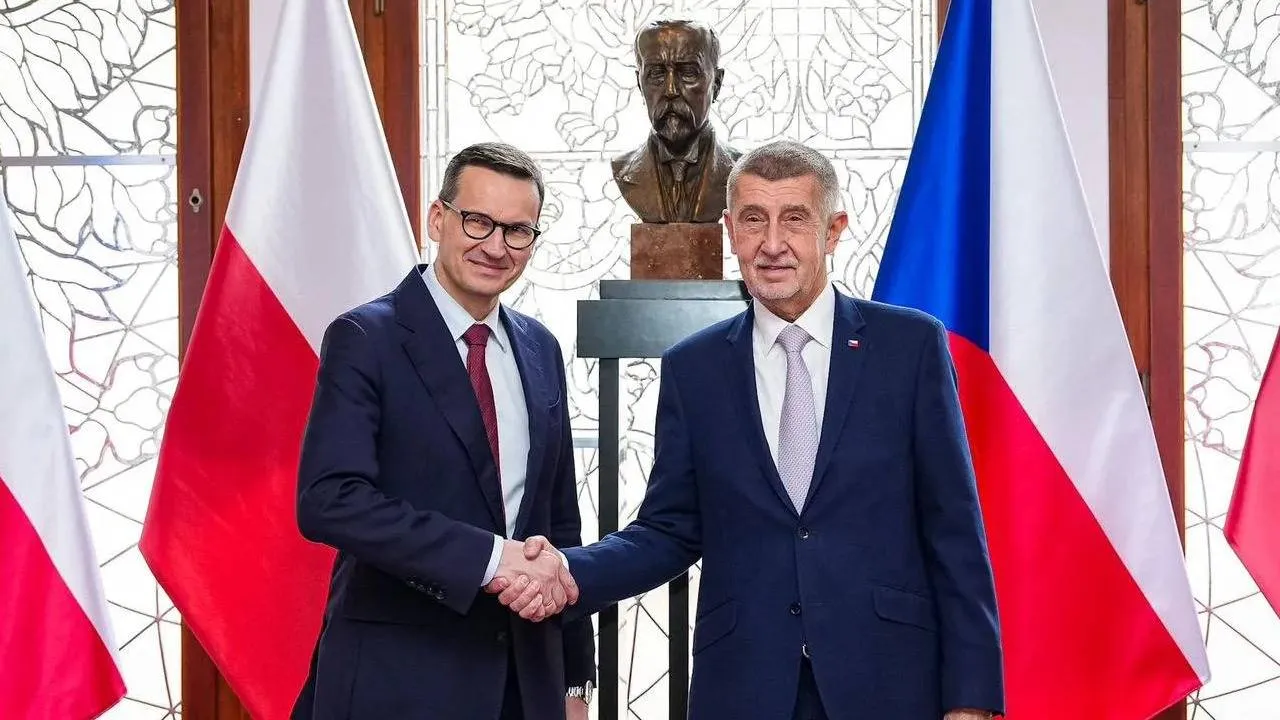 Spotkanie Morawiecki - Babisz w Pradze. "W kluczowych kwestiach mówimy jednym głosem"