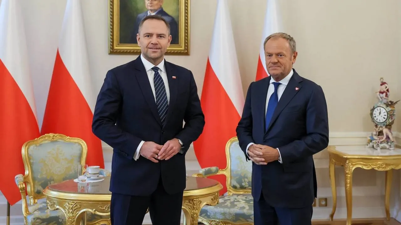 Prezydent RP Karol Nawrocki i szef rządu Donald Tusk
