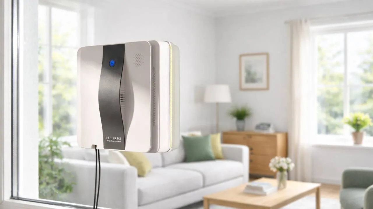 Robot do mycia okien Hester M3 wyznacza nowy standard rynkowy dzięki 5-letniej gwarancji