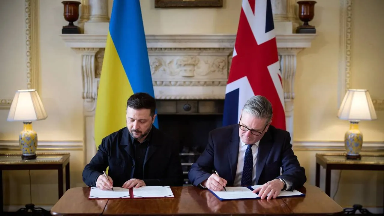 Powstał sojusz obronny między Kijowem a Londynem