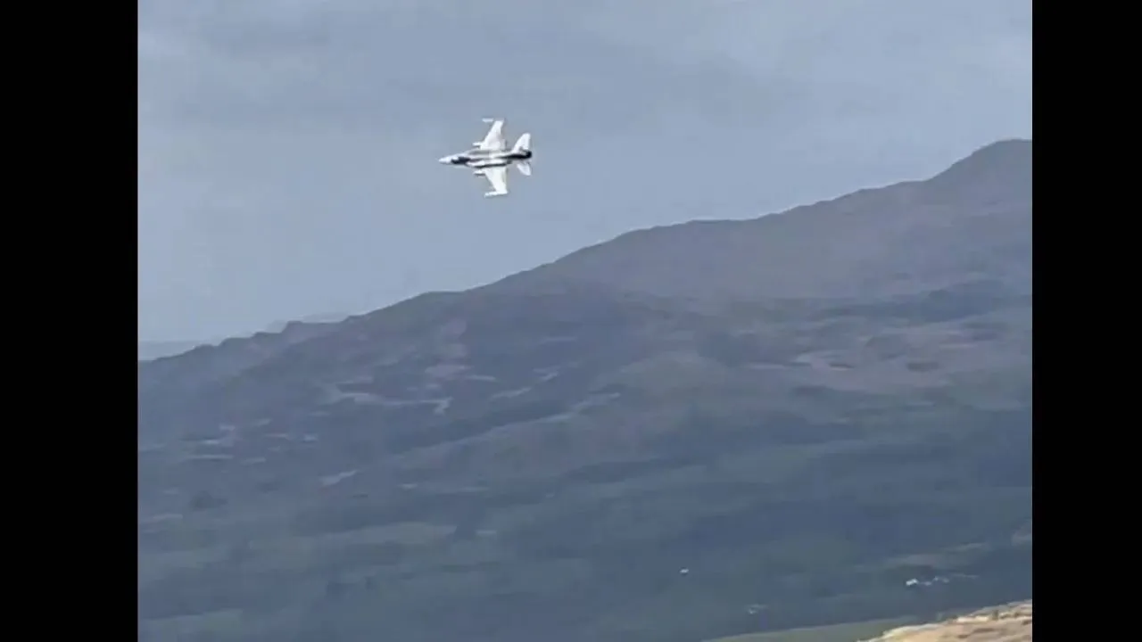 Polscy piloci zachwycają w Wielkiej Brytanii. Nasze F16 ćwiczyły na szczególnej trasie [WIDEO]